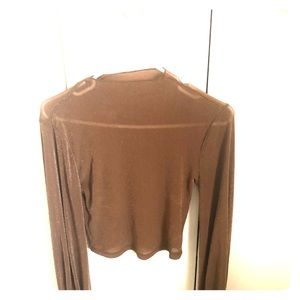 Sheer tan with hint of gold